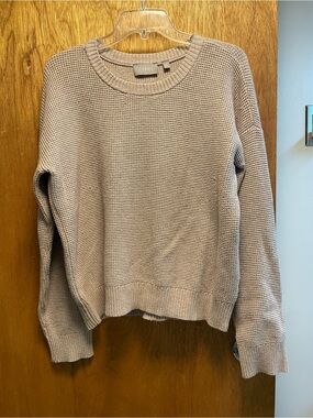 Cyrus Crewneck Sweater in Taupe